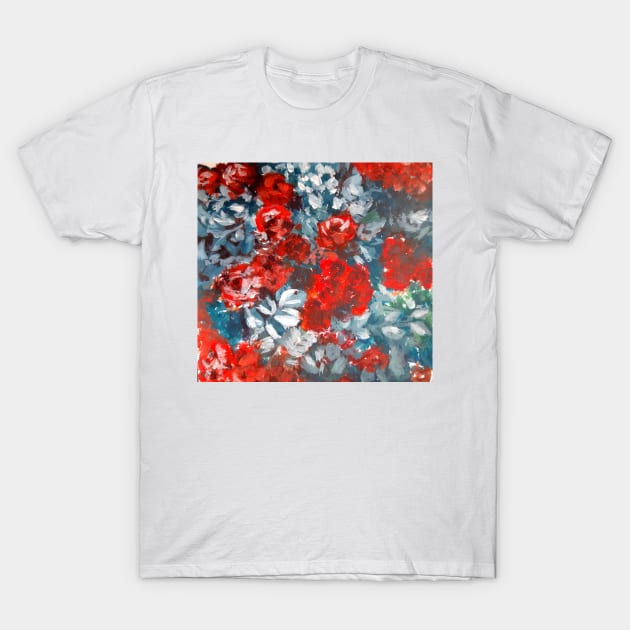 floral art T-Shirt by ibtihella